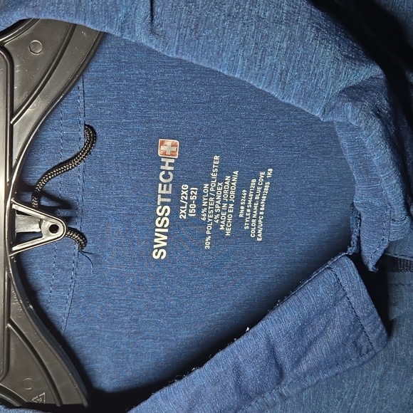 2XL Swiss Tech Set Of 3 Gray, Red, Blue Casual Botton Down Shirts - Picture 11 of 12